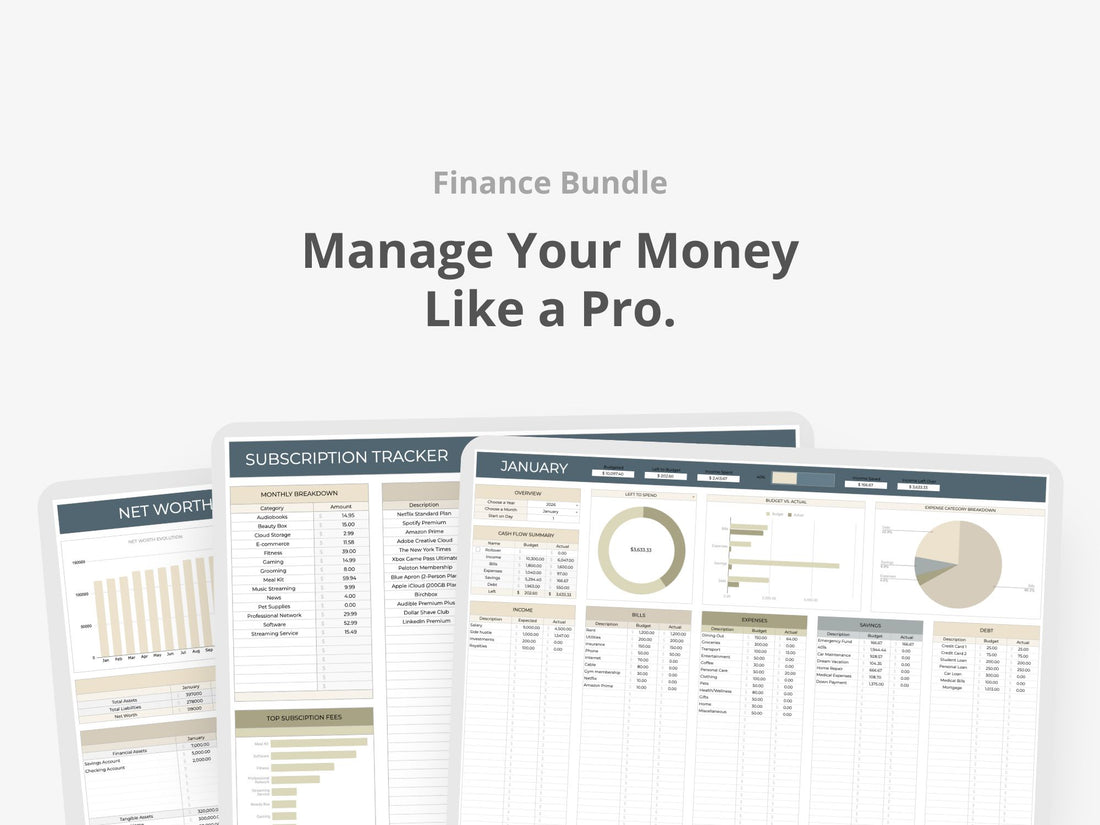 Finance Bundle