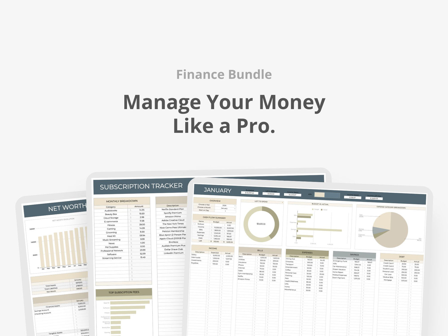 Finance Bundle