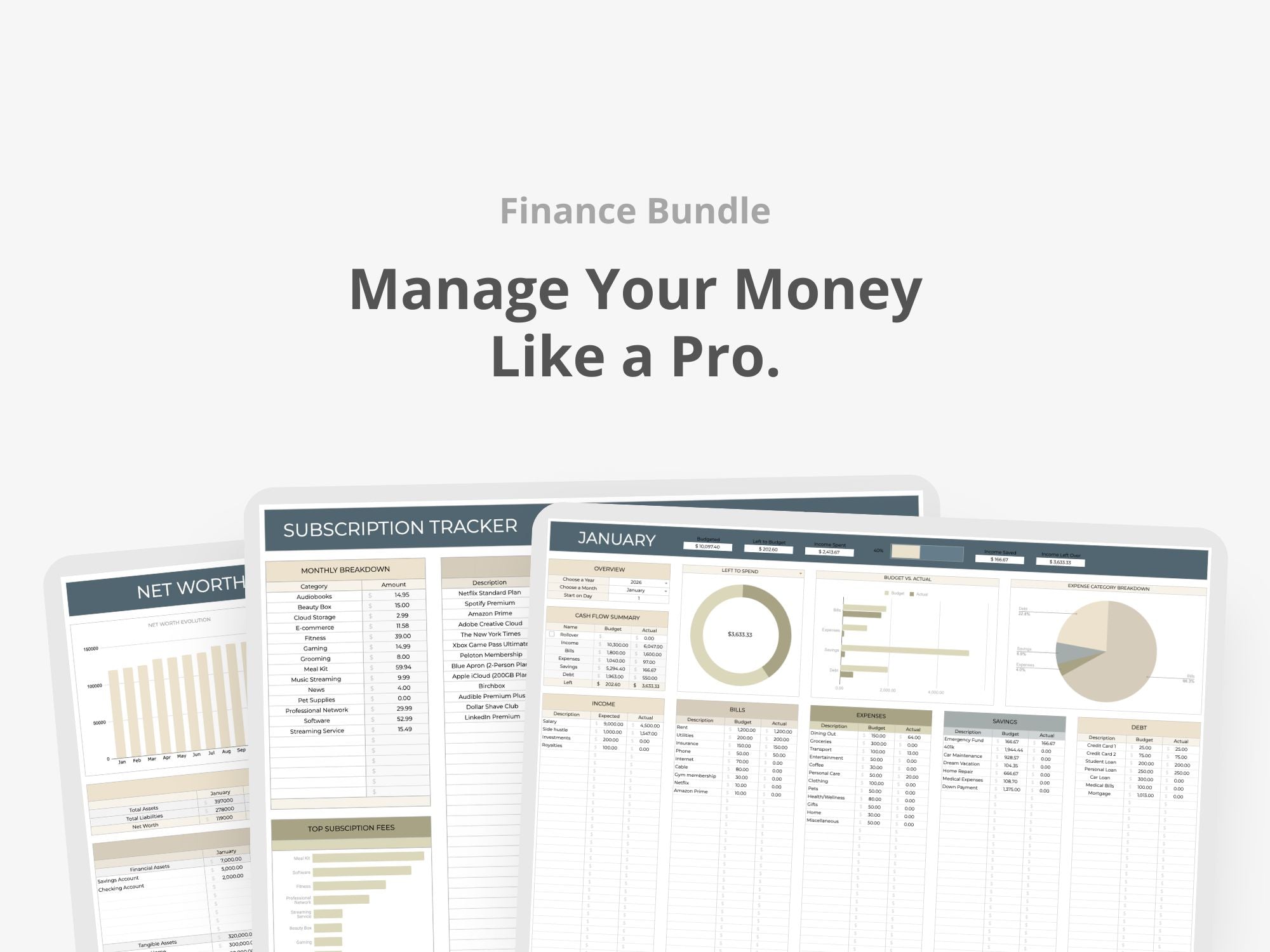 Finance Bundle
