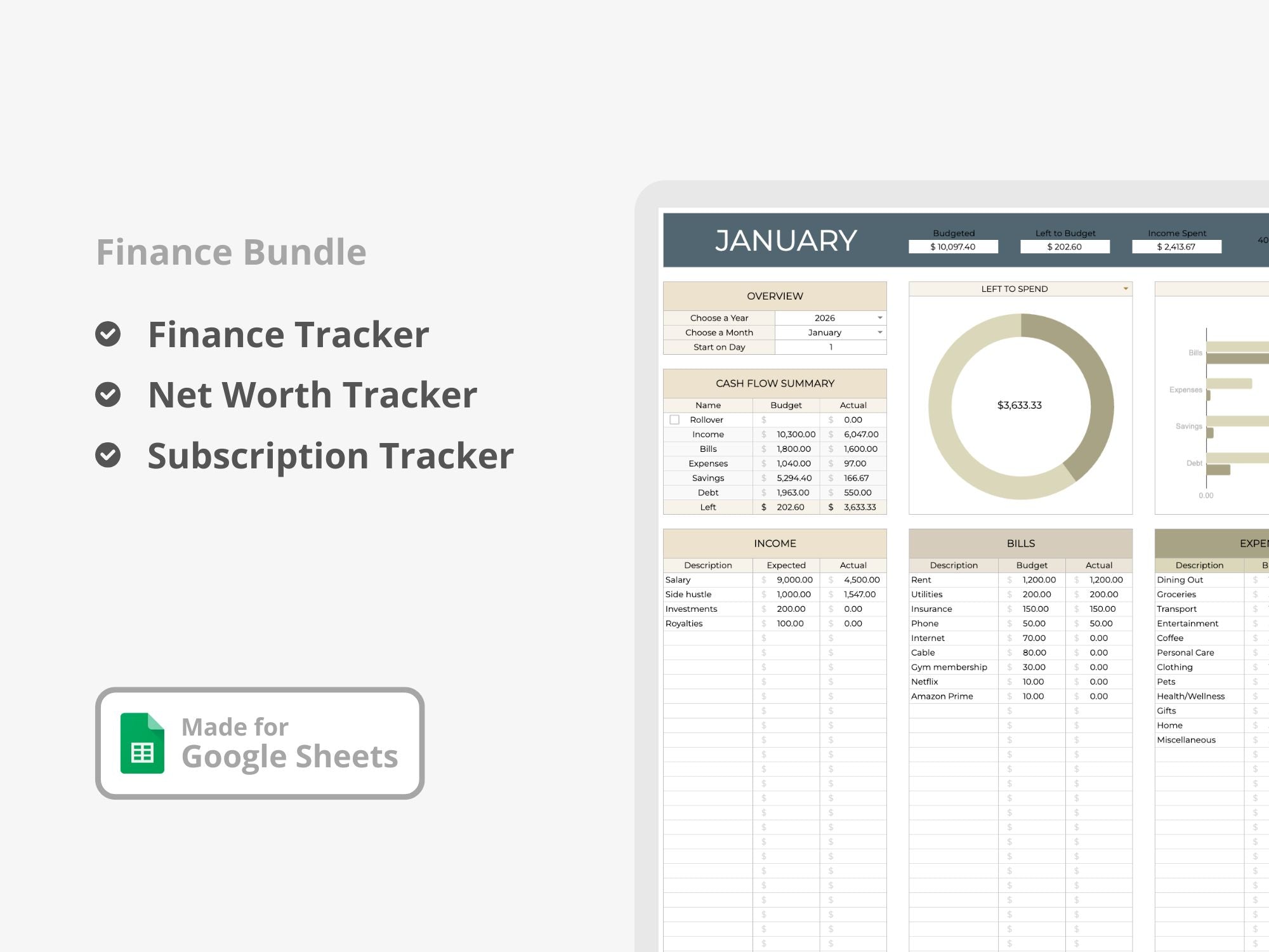 Finance Bundle