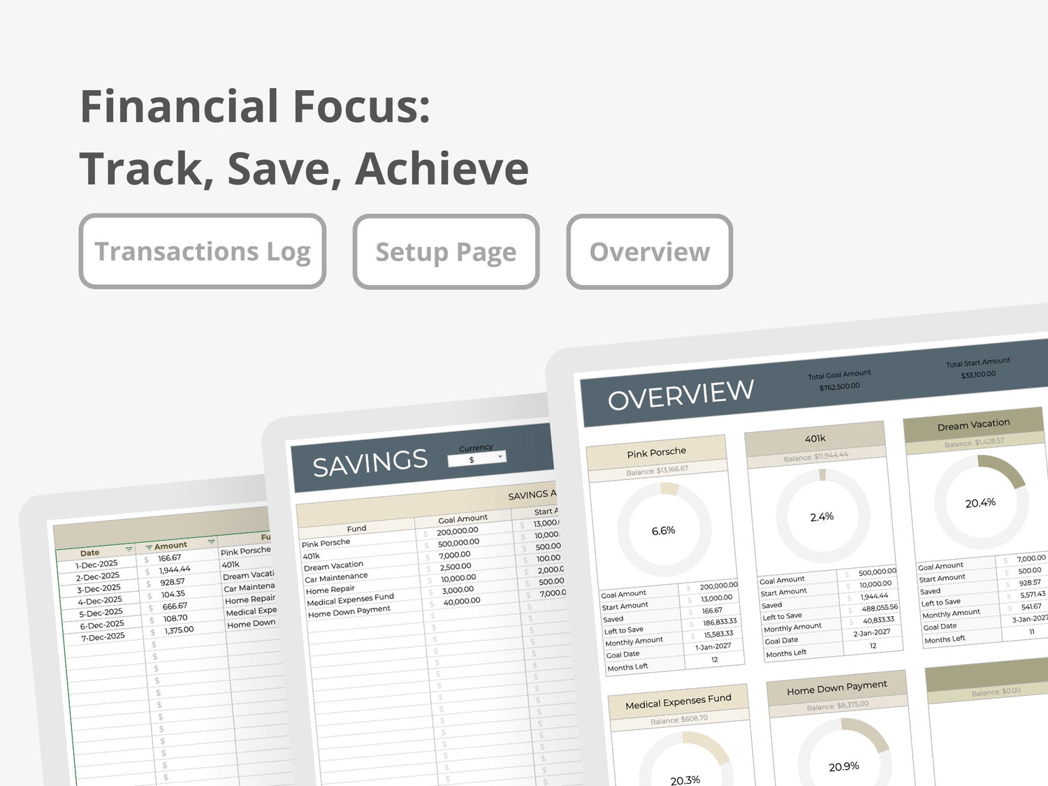 Financial Goal Tracker