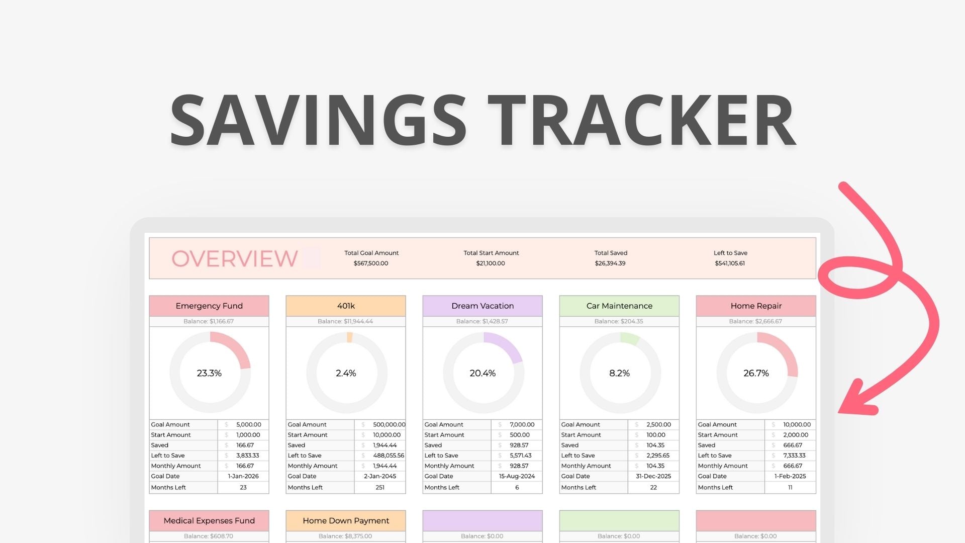 Load video: Financial Goal Tracker Tutorial Video