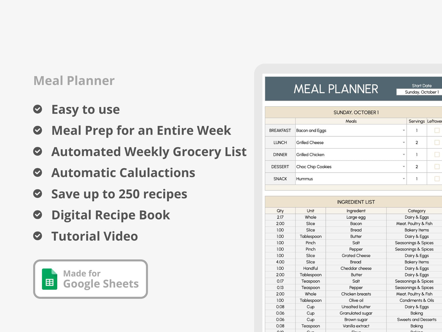 Meal Planner