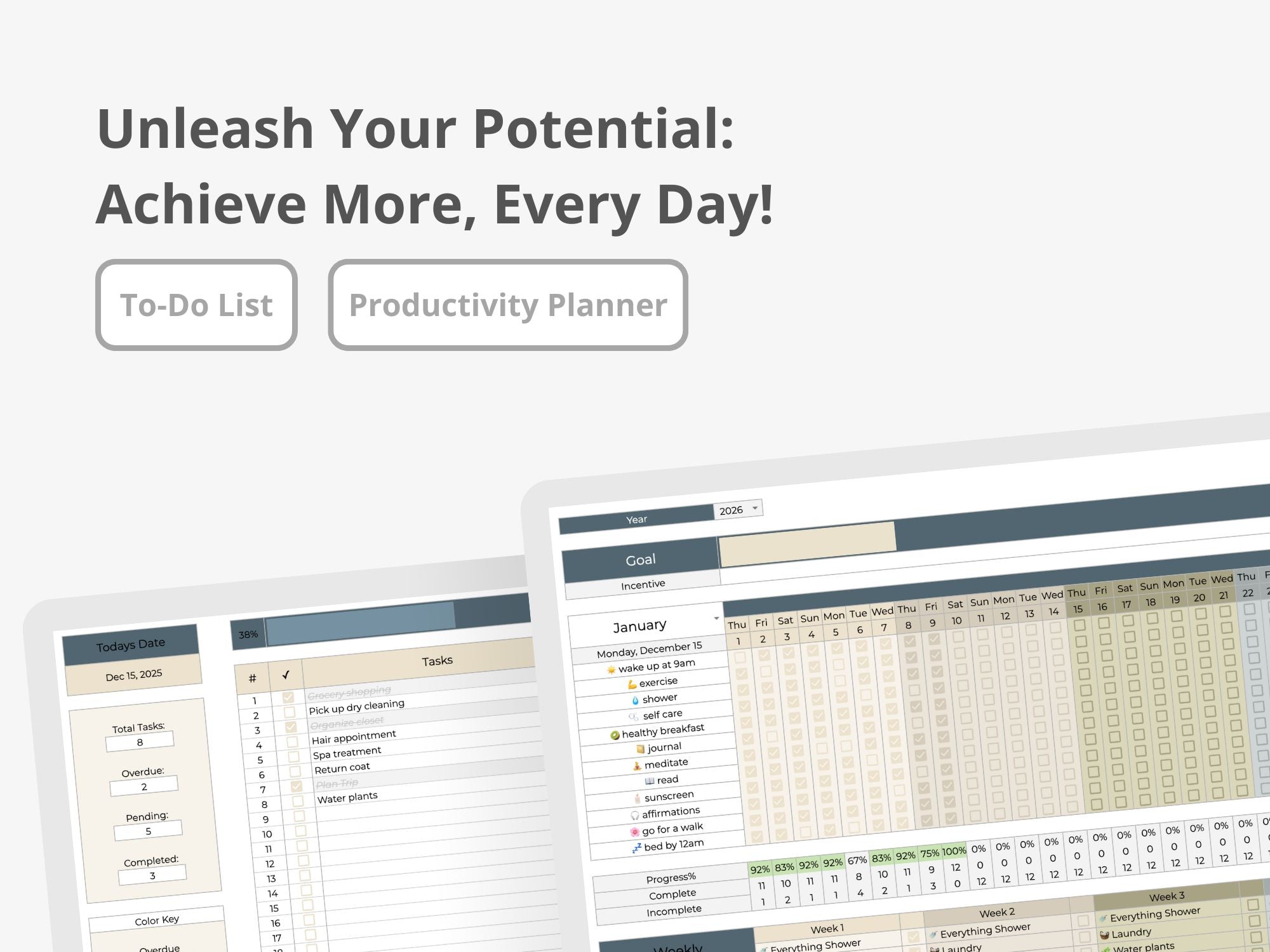 Productivity Planner